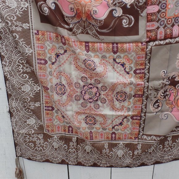 Johnny Was Silk Lace Scarf NWOT - Picture 5 of 8